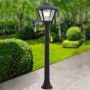 Fumagalli Giaffa FMG-GIAFFA-DARIO-BLK Stojeca svjetiljka 1x23W/E27 2700K 800lm IP55
