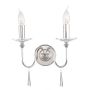 Elstead Lighting FINSBURY PARK FP2-POL-NICKEL Zidna svjetiljka 2x60W/E14
