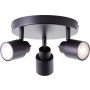 Brilliant Andres G74534/76 Stropna svjetiljka 3x10w/gu10 3000k 345lm IP20