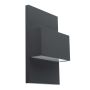 Norlys GENEVE 5108GR Zidna svjetiljka 1x8W/LED 4000K 961LM IP54