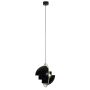 King Home VARIA GLT3830S.BLACK Visilica 1x40W/E14 IP20