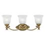 Elstead Lighting FRANCOI HK-FRANCOISE3-BATH Zidna svjetiljka 3x40W/G9 IP44