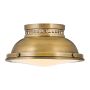 Hinkley Amelia HK-AMELIA-F-M-HB plafon sufitowy 2x40W/E27  
