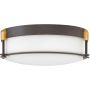 Hinkley Lighting COLBIN HK-COLBIN-F-M-OZ Plafonjera 3x60W/E27