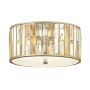 Hinkley Lighting GEMMA HK-GEMMA-F-SL Plafonjera 3x60W/E27