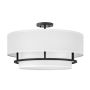 Hinkley Lighting Graham HK-GRAHAM-L-BK Stropna svjetiljka 4x40 W/E14