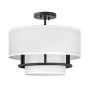 Hinkley Lighting Graham HK-GRAHAM-M-BK Stropna svjetiljka 3x40 W/E14