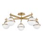 Hinkley Lighting Hollis HK-HOLLIS-5-O-HB Stropna svjetiljka 5x40 W/E14 ip44