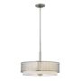 Hinkley Jules HK-JULES-3P-BN lampa wisząca 3x60W/E27  