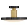 Hinkley Kieran HK-KIERAN-LED-SF-BK-LCB Stropna svjetiljka 32W/LED 2900K, 3500K, 4000K, 5000K, 6000K 3468lm
