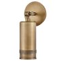 Hinkley Pratt HK-PRATT-1LT-SPOT-HB Zidna svjetiljka 1x8W/GU10 3000K 560lm ip44