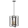 Hinkley Lighting QUENTIN HK-QUENTIN-4P-B Visilica 4x60W/E14