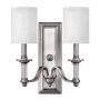 Hinkley Lighting SUSSEX HK-SUSSEX2 Zidna svjetiljka 2x60W/E14