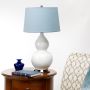 Elstead Lighting Isla ISLA-PN-TL-BLUE Stolna svjetiljka 1x60 W/E27