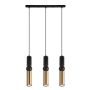 Italux ISIDORA PND-14290-3A-BK-BRO Visilica 3x25W/GU10 IP20