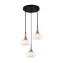 Italux KONILA PND-99709-3A-BRO-CL Visilica 3x10W/G9 IP20