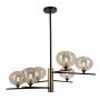 Italux MESTA PND-58856-6-MB-AB Stropna svjetiljka 6x5W/G9 IP20