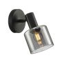 Italux SANTIA WL-65342-1 BK+SG Zidna svjetiljka 1x40W/E27 IP20