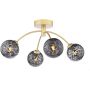 Dar Lighting Izzy IZZ0435-21 Stropna svjetiljka 4x40w/g9 ip20