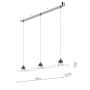 Dar Lighting KEILA SUSPENSION ACCESSORIES KEI192 Vjesalo