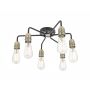 Dar Lighting Kiefer KIE0622 Stropna svjetiljka 6x60w/e27 ip20
