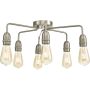 Dar Lighting Kiefer KIE0646 Stropna svjetiljka 6x60w/e27 ip20