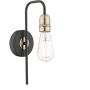Dar Lighting Kiefer KIE0722 Zidna svjetiljka 1x60w/e27 ip20