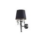 Light Prestige Vigo LP-0412/1W BK Zidna svjetiljka 1x40W/E14 IP20