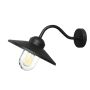 Elstead Lighting KLAMPENBORG KLAMPENBORG-BK Zidna svjetiljka 1x60W/E27 IP44