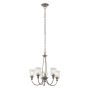Elstead Lighting WAVERLY KL-WAVERLY5-CLP Luster 3x60W/E27