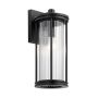 Kichler Barras KL-BARRAS2-M-BK kinkiet 1x40W/E27  IP44