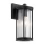 Kichler Barras KL-BARRAS2-S-BK kinkiet 1x40W/E27  IP44
