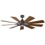 Kichler GENTRY KLF-GENTRY-65-WZ Ventilator 14W/LED 3000K 1300LM IP20