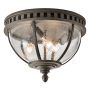 Kichler HALLERON KL-HALLERON-F Plafonjera 3x40W/E14 IP44