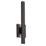 Kichler Nocar KL-NOCAR-M-BK kinkiet 1x20W/LED 1150lm 3000K IP44