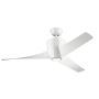 Kichler PHREE KLF-PHREE-56-WHT Ventilator 10W/LED 3000K 1116LM IP20