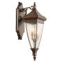 Kichler VENETIAN RAIN KL-VENETIAN2-L Zidna svjetiljka 3x60W/E14 IP44