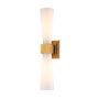 Elstead Lighting Kristy KRISTY-2WB-DG-OPAL kinkiet 2x4W/G9 800lm 3000K IP44