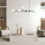 Light Prestige Alisa LP-005/6P BK/WH Visilica 6x40W/E14 IP20