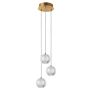 Light Prestige Brillant LP-3303/3P GD Visilica 3x11W/LED 1080lm IP20