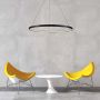 Light Prestige Ring LP-909/1P L BK CCT Visilica 1x48 W/LED 3000K|4000K|6000K 2880 lm IP20