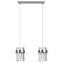 Light Prestige Vetro LP-2910/2L CH Visilica 2x10W/E14 IP20