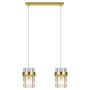 Light Prestige Vetro LP-2910/2L GD Visilica 2x10W/E14 IP20