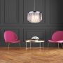Light Prestige Vetro LP-2910/5P Visilica 5x40W/E14 IP20