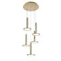 Luces Exclusivas ESQUEL LE41992 Visilica 1x53W/led 3000k IP20 1967lm