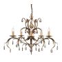 Elstead Lighting LILY LL5-ANT-BRZ Luster 5x60W/E14