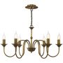 Dar Lighting Lydian LYD0663 Luster 6x40w/E14