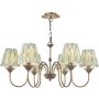 Dar Lighting Lydian LYD0663-IKA2624 Luster 6x40w/E14