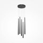 Maytoni CASCADE MOD132PL-L28BK2 Visilica 5x30W/LED 4000K 2300LM IP20
