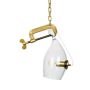 King Home VICE MD10961-1S.BRASS Visilica 1x40W/E27 IP20